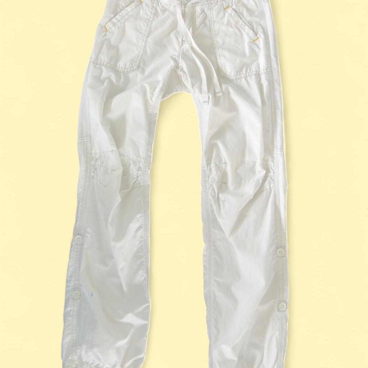 Women's white multi Jeans