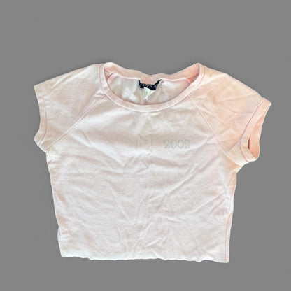 قمصان قصيرة وردية اللون من شيروكي للنساء