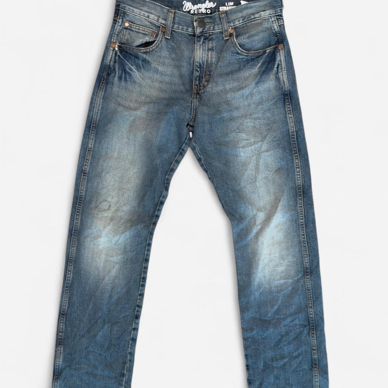 Wrangler Men's blue navy Jeans