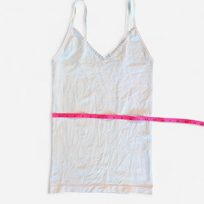 Women's pink white Vests