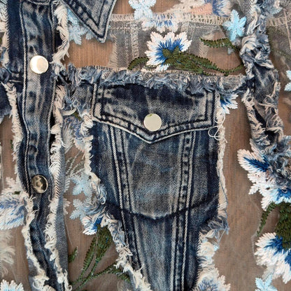 معاطف نسائية زرقاء من أدور مي