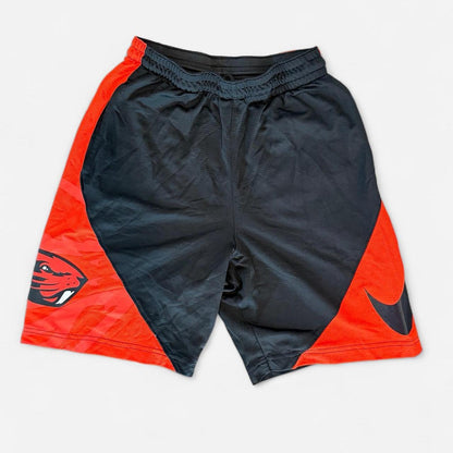 شورت رجالي من نايكي باللونين الأسود والأحمر