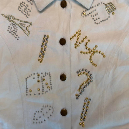 Harry Brown Women's white cream Coats