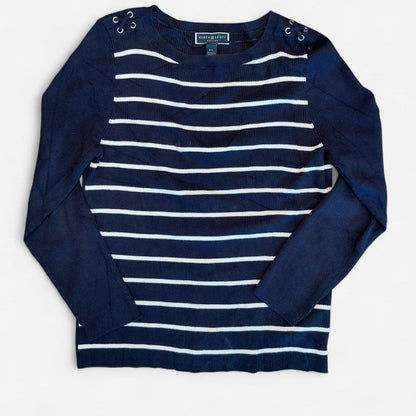 Karen Scott Women's navy blue Jumpers