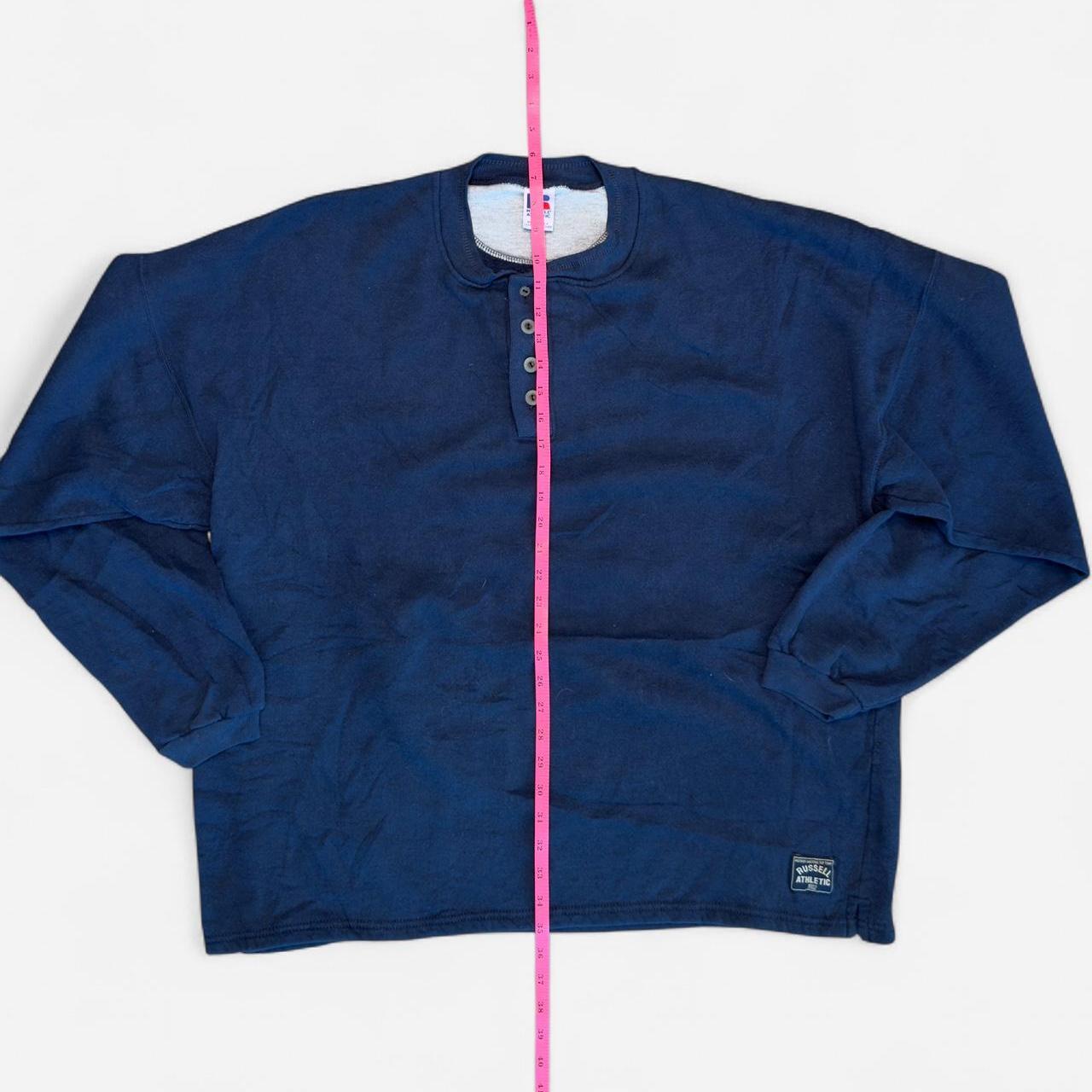 كنزات رياضية رجالية من راسل أثليتيك باللون الأزرق الداكن