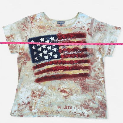 Essentials Women's multi cream T-shirts