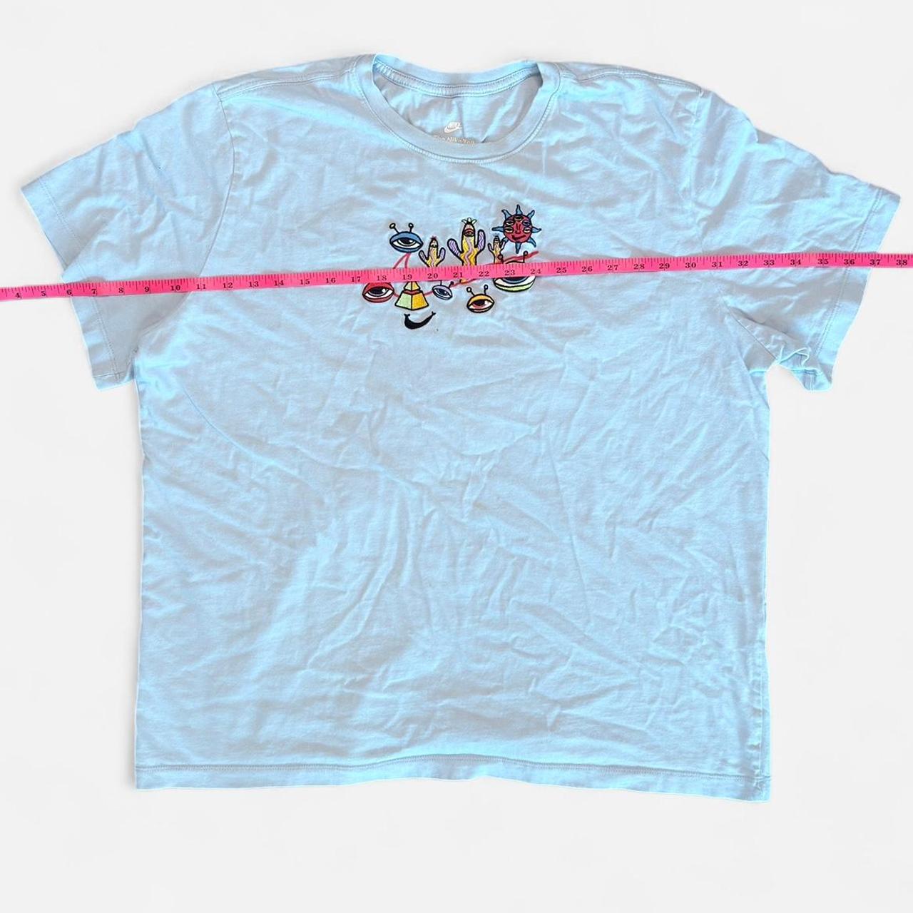 Nike Men's blue multi T-shirts