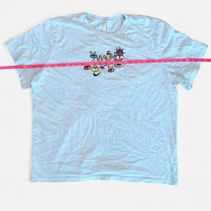 Nike Men's blue multi T-shirts