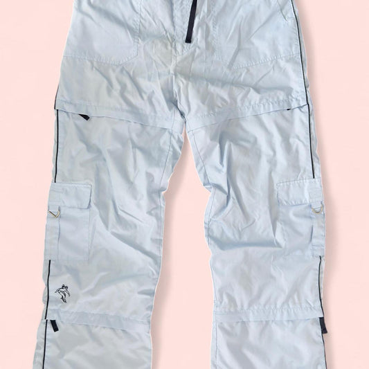 ZeroXposur Men's white grey Trousers