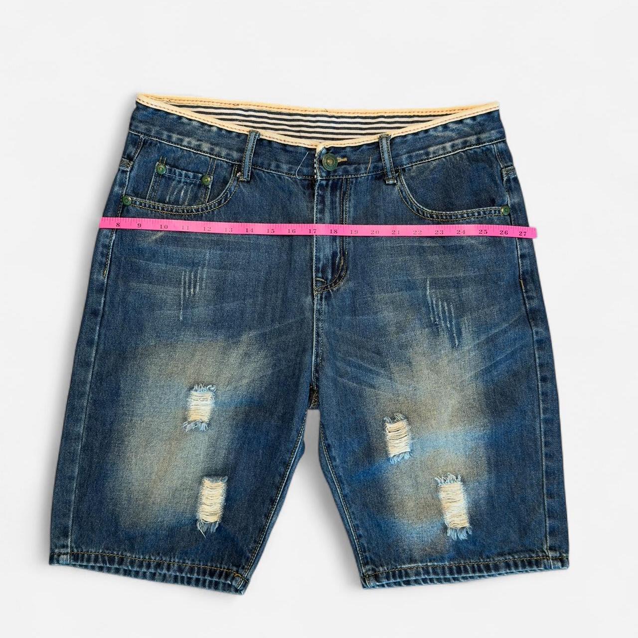 شورت رجالي أزرق داكن