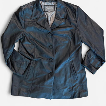 Wilson’s Leather Men's black grey Coats