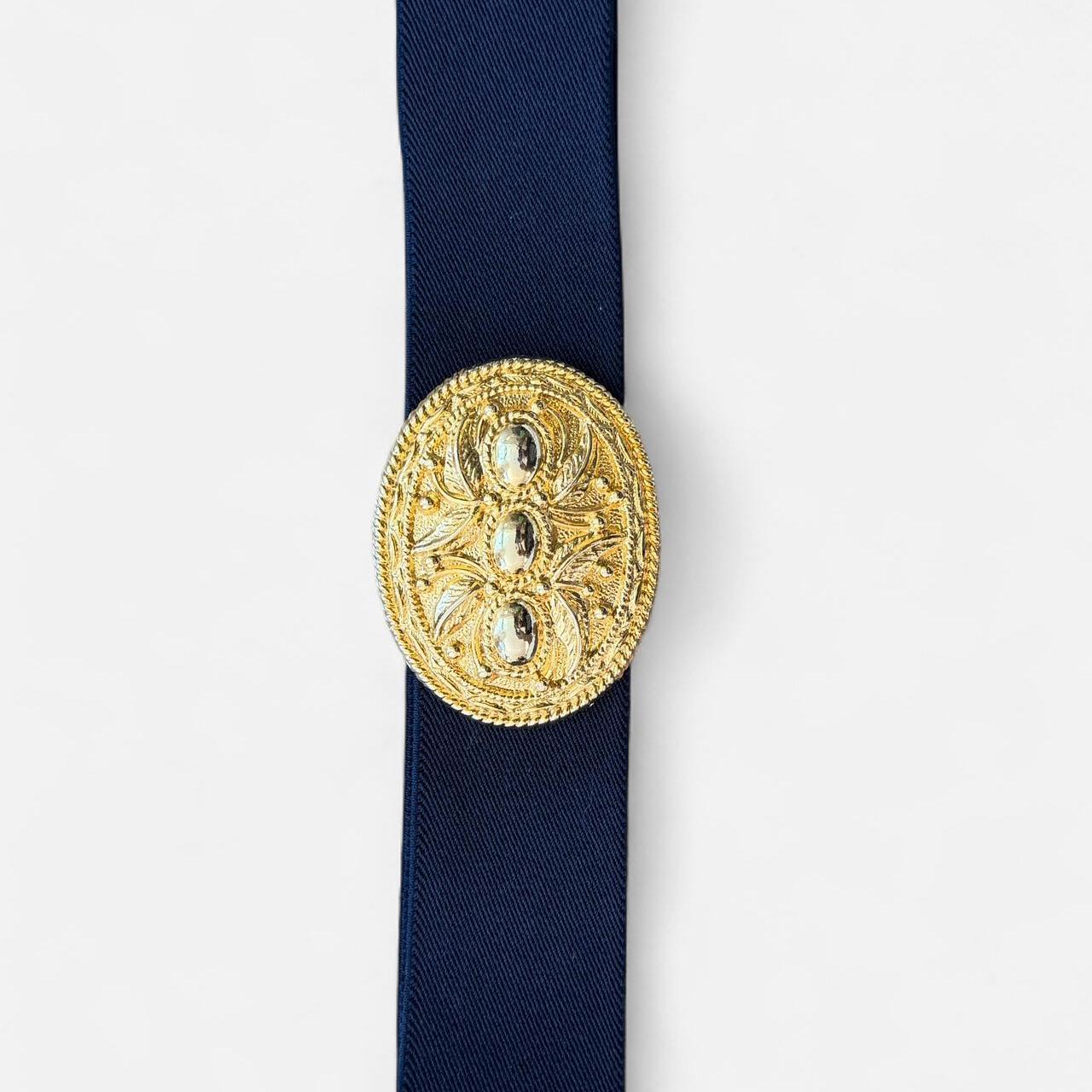 Women's gold multi Belts