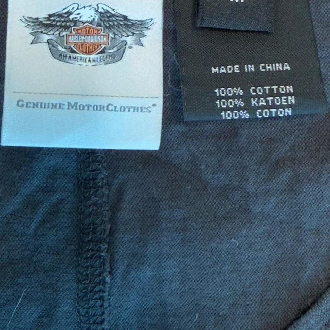 تيشيرتات هارلي ديفيدسون النسائية باللونين الأسود والرمادي