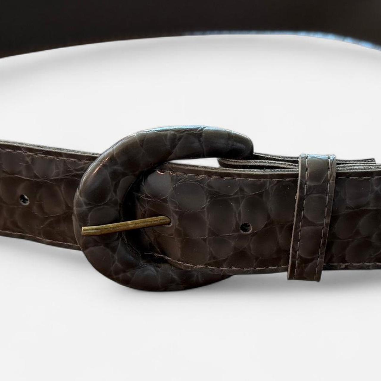 Women's black grey Belts