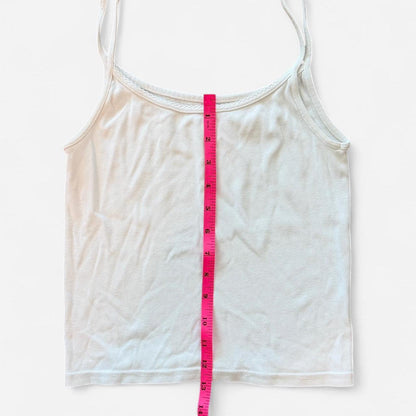 Brandy Melville Women's white cream Vests