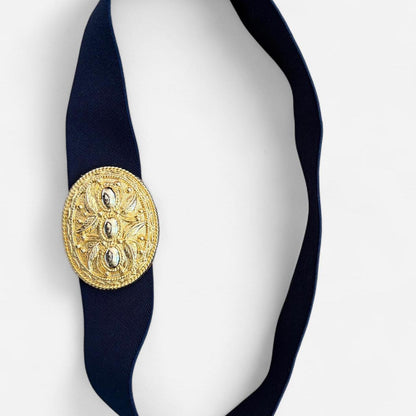 Women's gold multi Belts