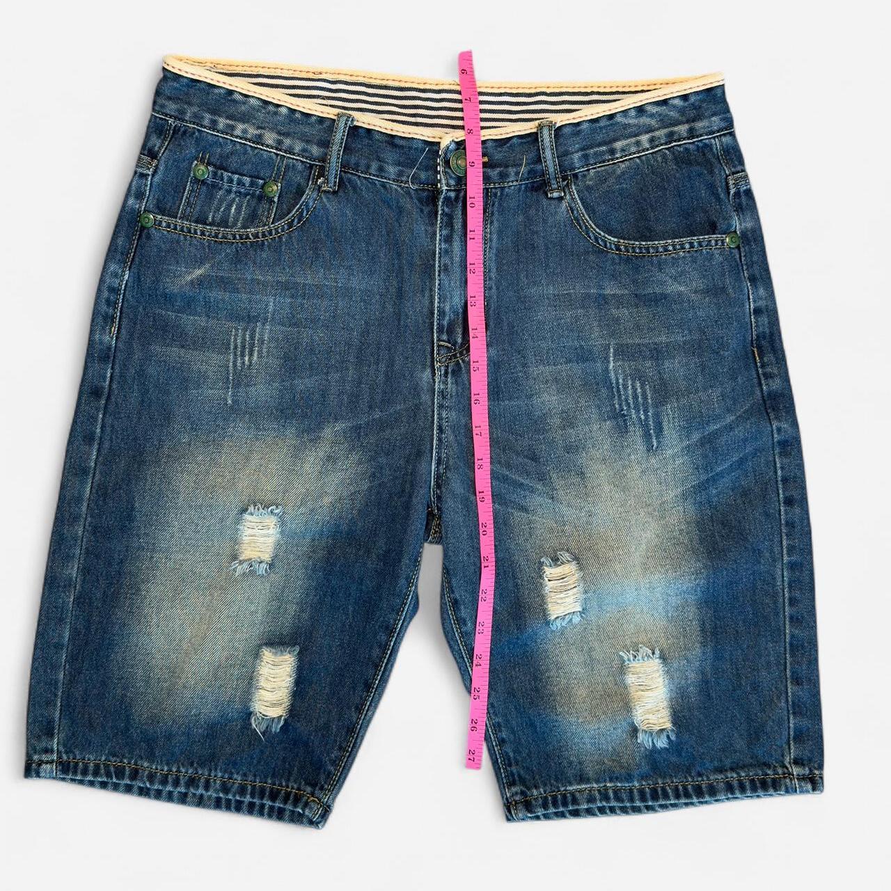 شورت رجالي أزرق داكن