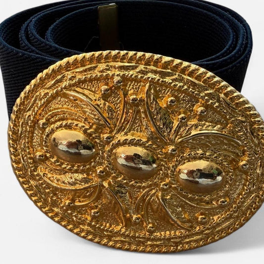 Women's gold multi Belts