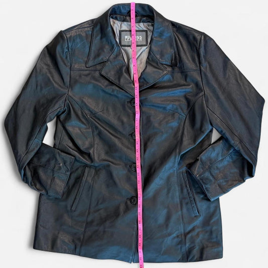 Wilson’s Leather Men's black grey Coats