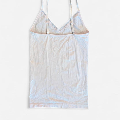 Women's pink white Vests