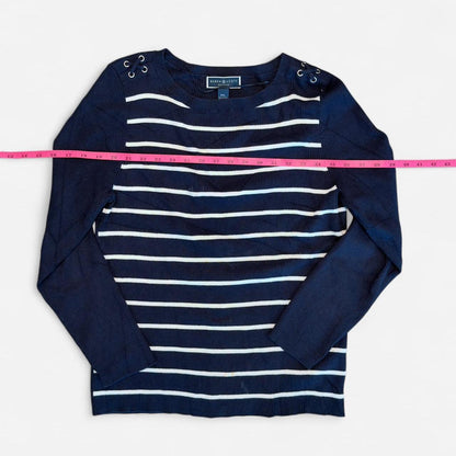 Karen Scott Women's navy blue Jumpers