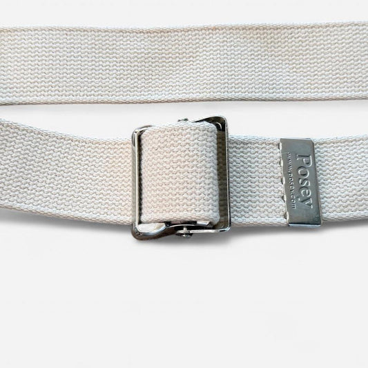 Men's white cream Belts
