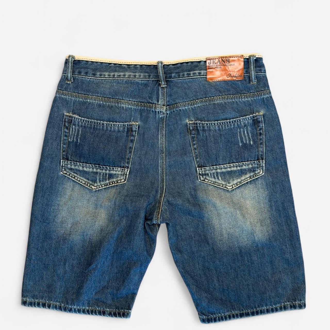 شورت رجالي أزرق داكن