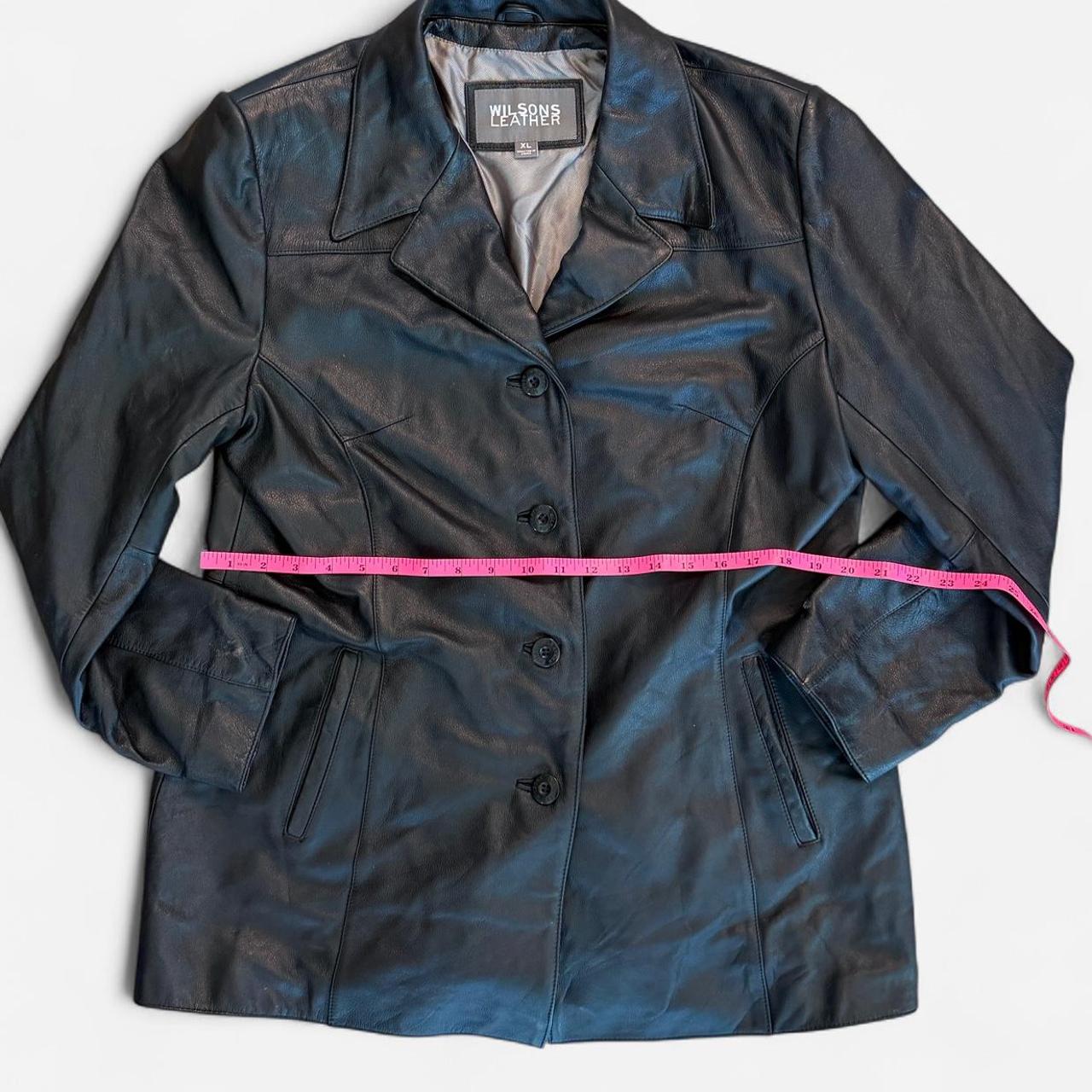 Wilson’s Leather Men's black grey Coats