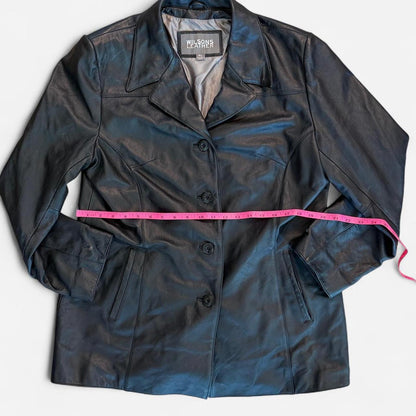 Wilson’s Leather Men's black grey Coats