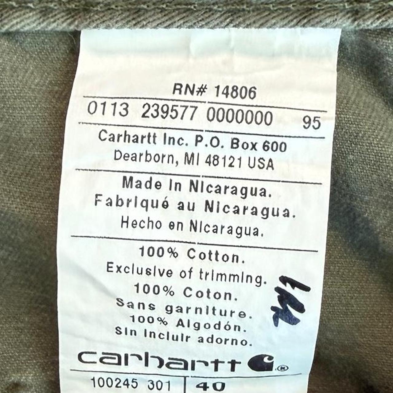 Carhartt Men's green khaki Shorts