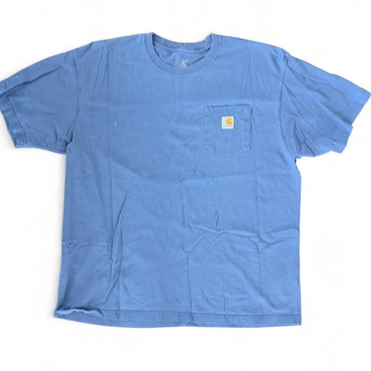 تيشيرتات كارهاارت الرجالية الزرقاء