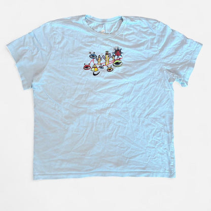 Nike Men's blue multi T-shirts