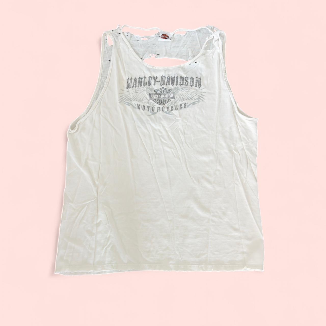 سترات هارلي ديفيدسون الرجالية باللونين الأبيض والكريمي