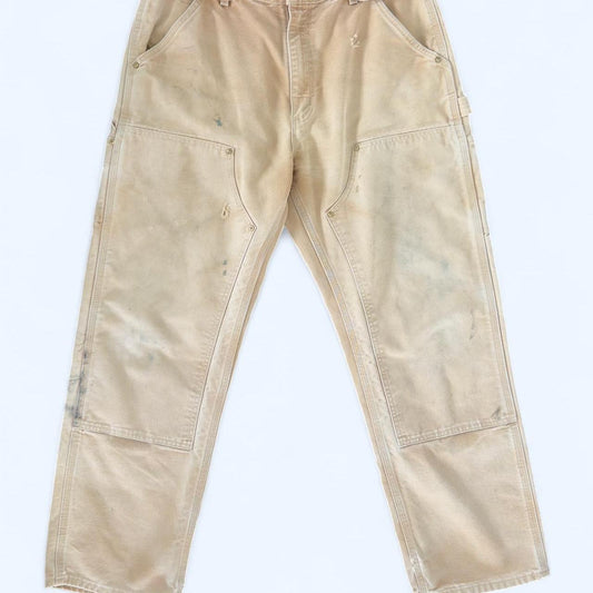 Carhartt Men's tan cream Trousers