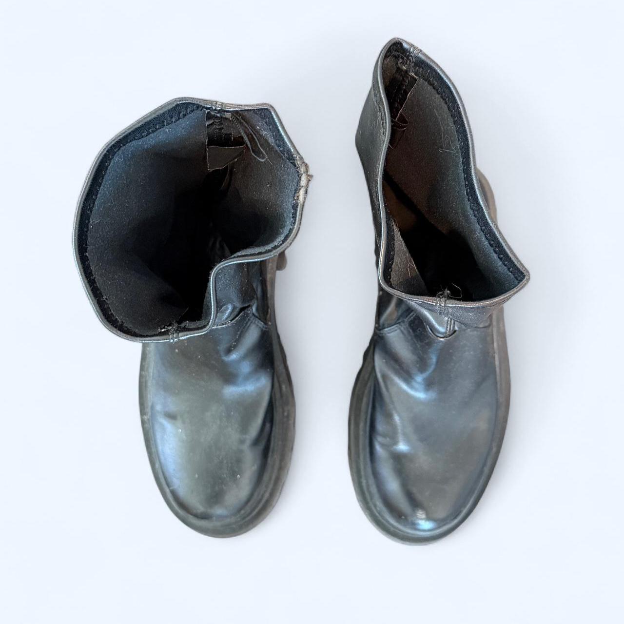 أحذية زارا النسائية باللونين الأسود والرمادي