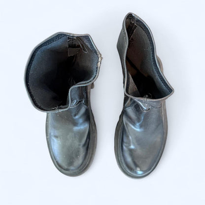 أحذية زارا النسائية باللونين الأسود والرمادي