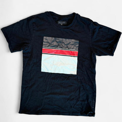 Rag & Bone Men's black navy T-shirts
