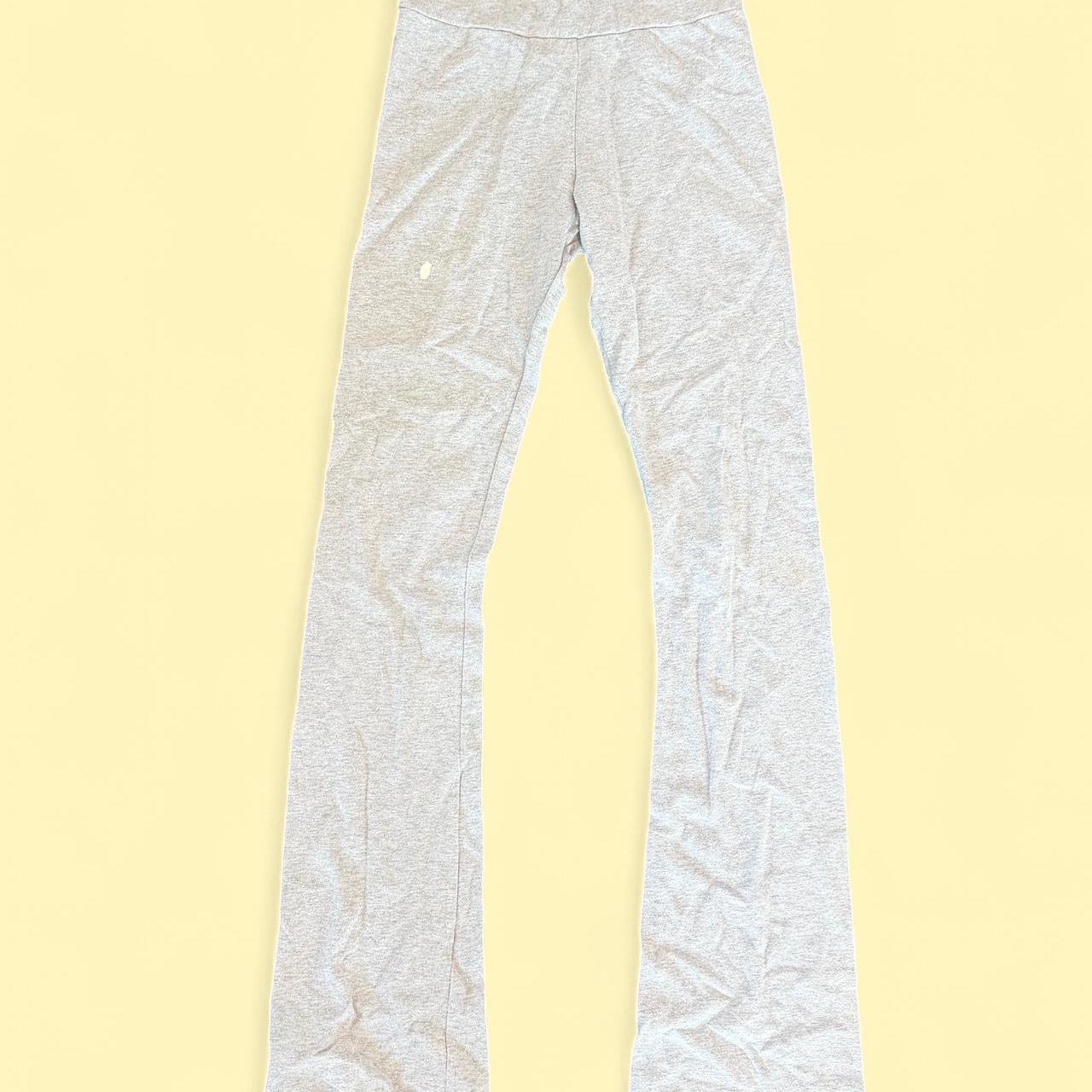 Brandy Melville Women's grey cream Jeans