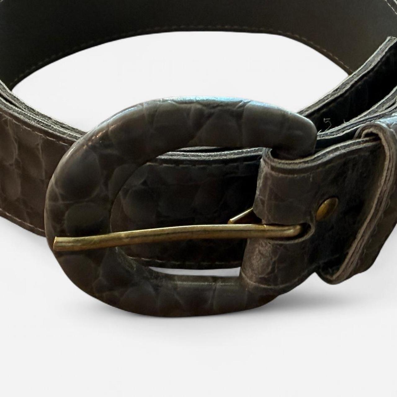 Women's black grey Belts