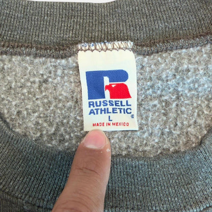 Russell Athletic Men's grey green Sweatshirts