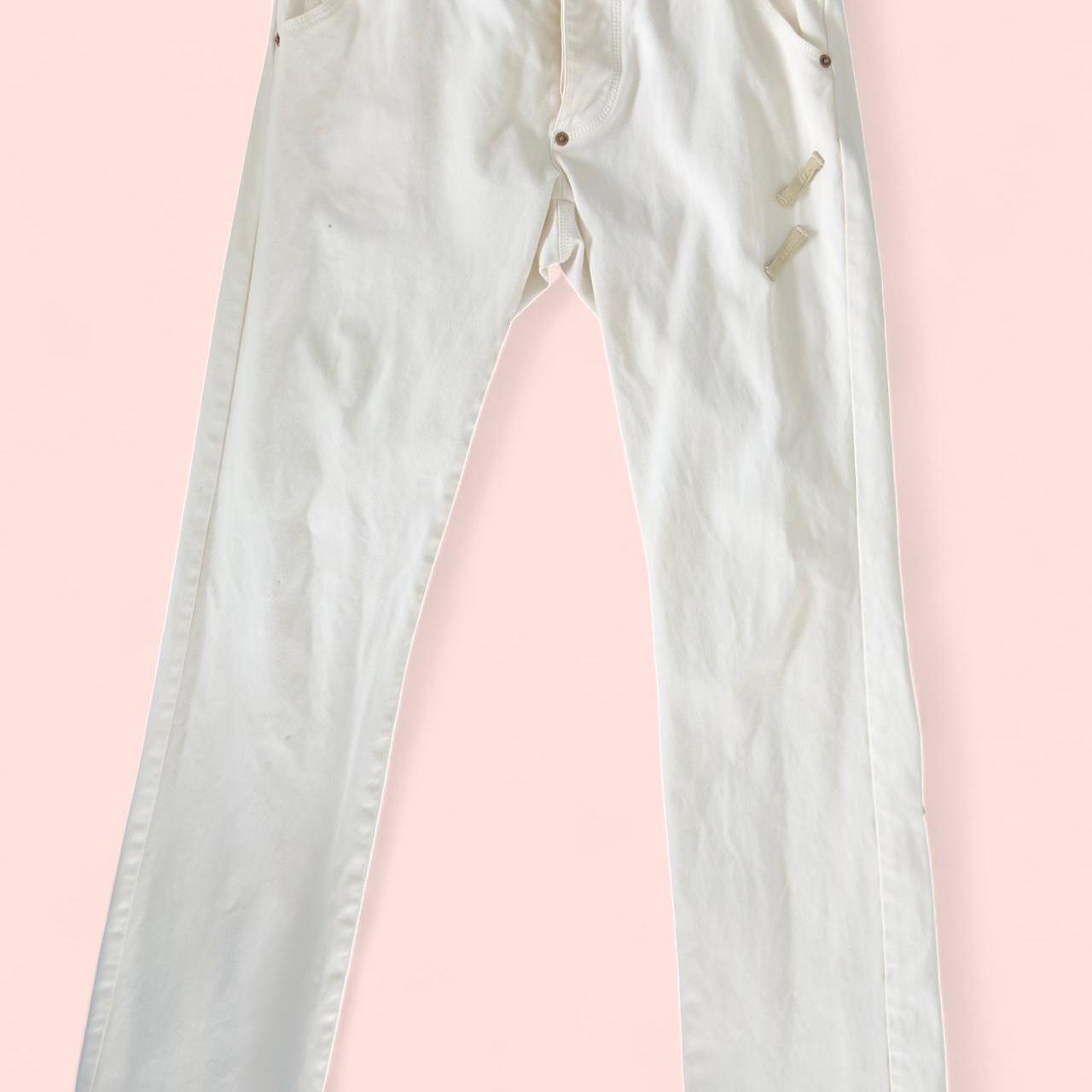 Women's white cream Jeans