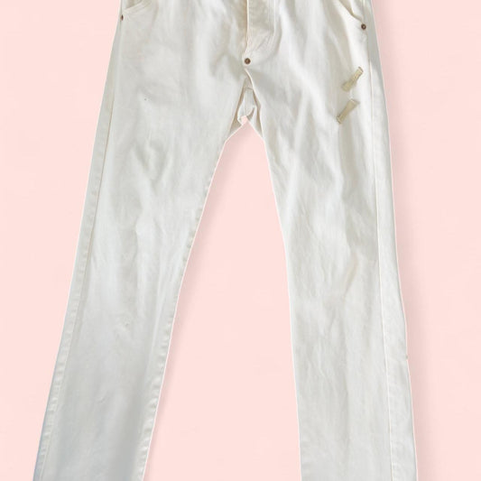 Women's white cream Jeans
