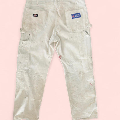 Dickies Men's cream white Trousers