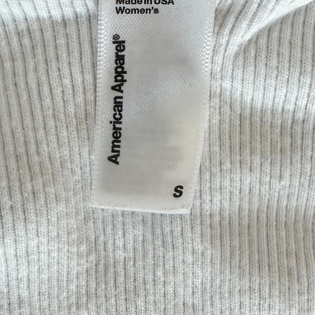 American Apparel Women's white cream Vests