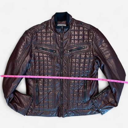 Affliction Men's brown burgundy Coats