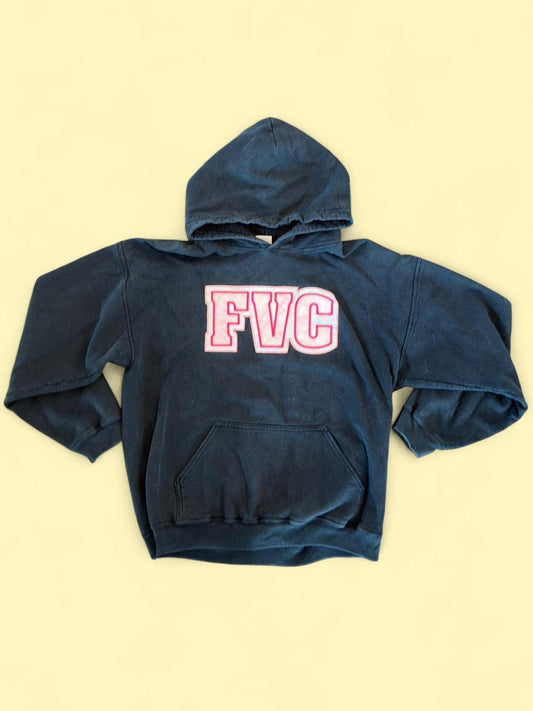 Classic Vintage Black Pullover Hoodie
