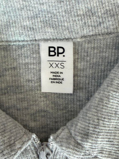 BP Grey Collared Zip Polo Mini Dress