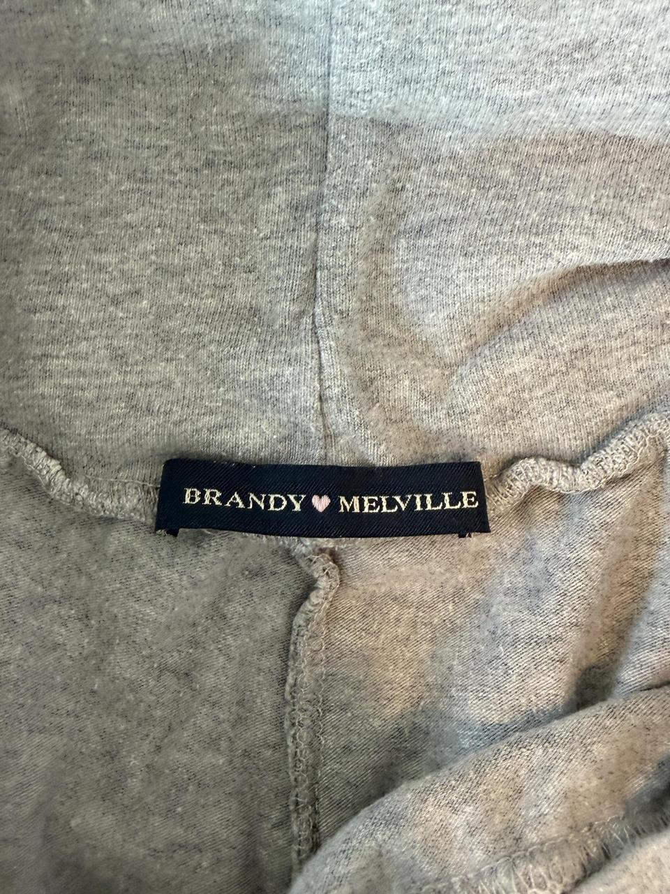 Brandy Melville Gray Flared Yoga Pants