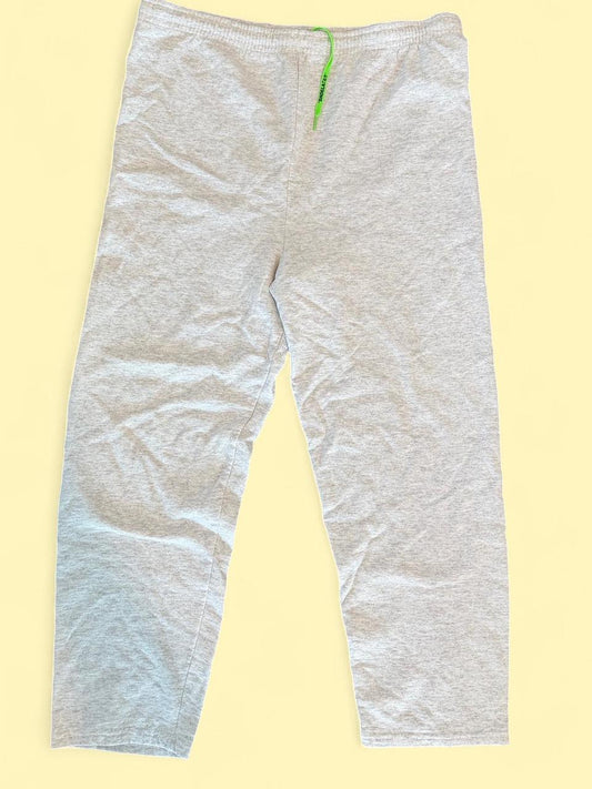 Gray Cropped Sweatpants