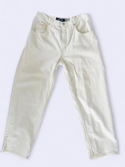 Vintage Bill Blass White Denim Jeans